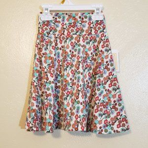 LuLaRoe Girls Azure Skirt - floral